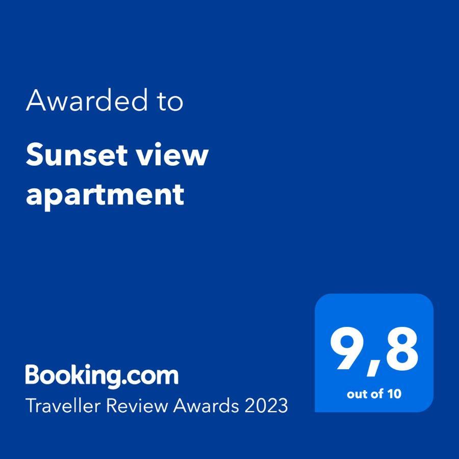 Sunset View Apartment Áfiszosz Kültér fotó